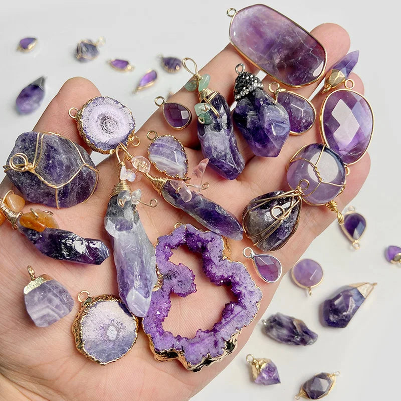 Natural Amethyst Quartz Crystal