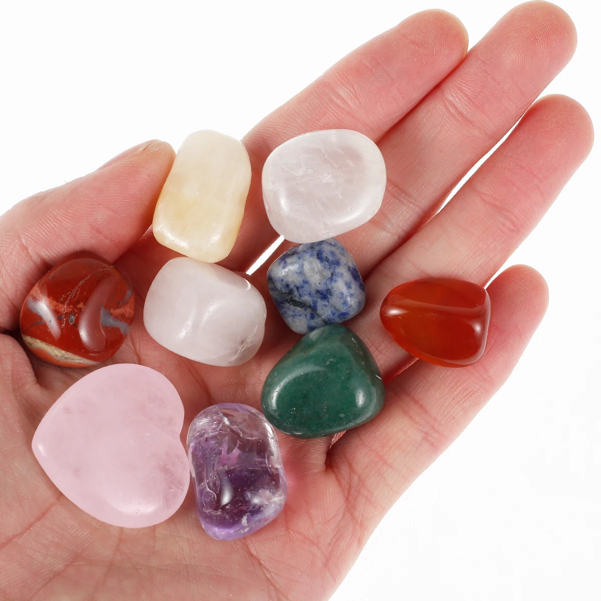 11 Healing Crystals Set