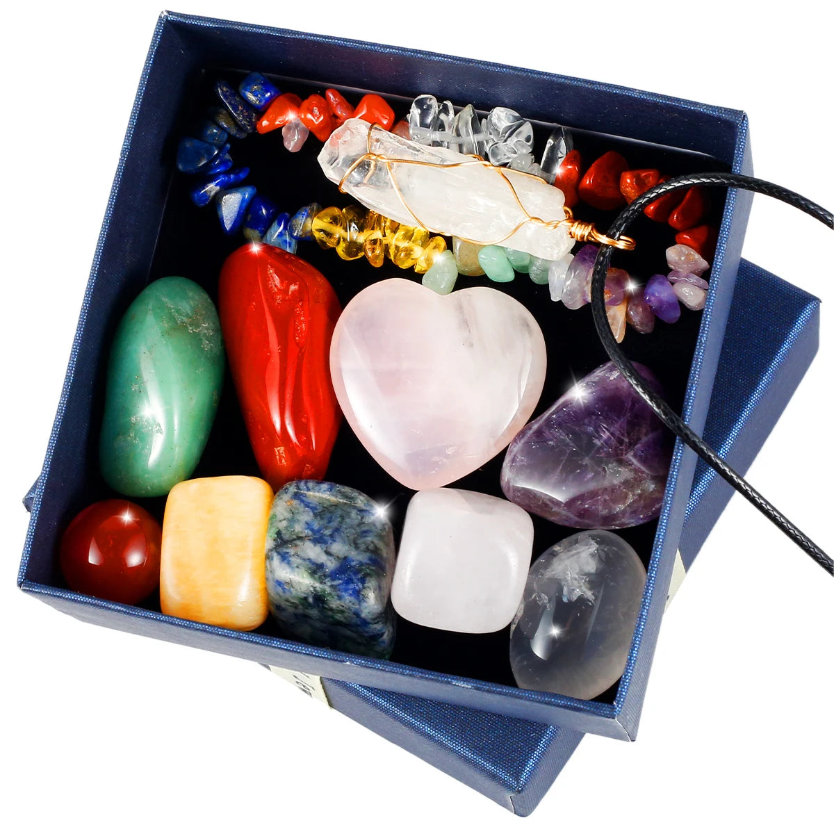 11 Healing Crystals Set