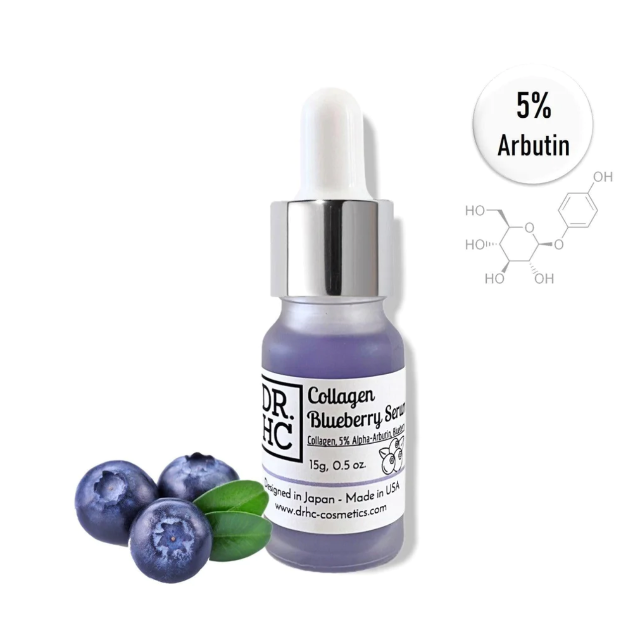 Arbutin Collagen Blueberry Serum