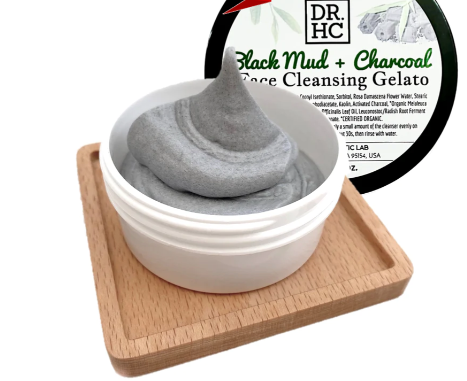 Black Mud + Charcoal Face Cleansing Gelato