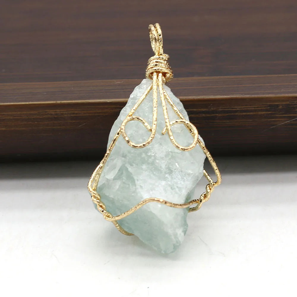 Natural Crystal Pendant